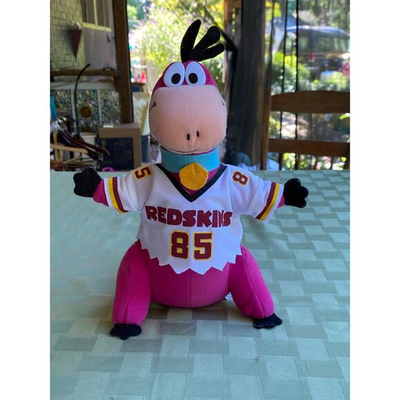 Washington REDSKINS #85 Plush Doll Dino (The Flintstones) Mascot Stuffed Animal - Picture 12 of 16